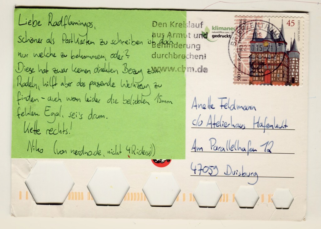 Bild zu: Neulich im Flamingo-Briefkasten